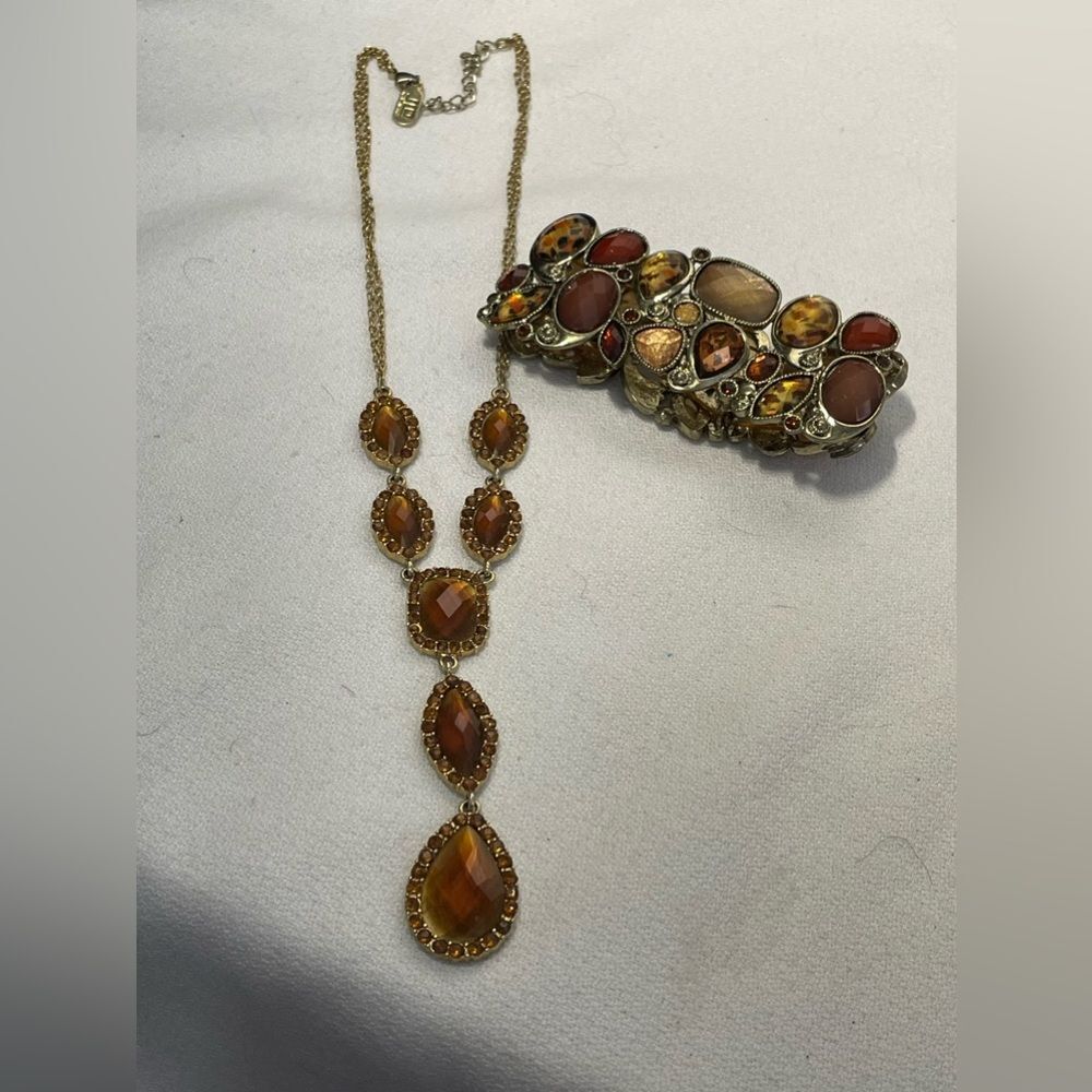 J Lo Necklace and Bracelet Bundle